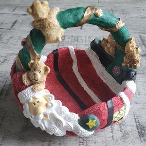 Holiday Candy Dish Basket